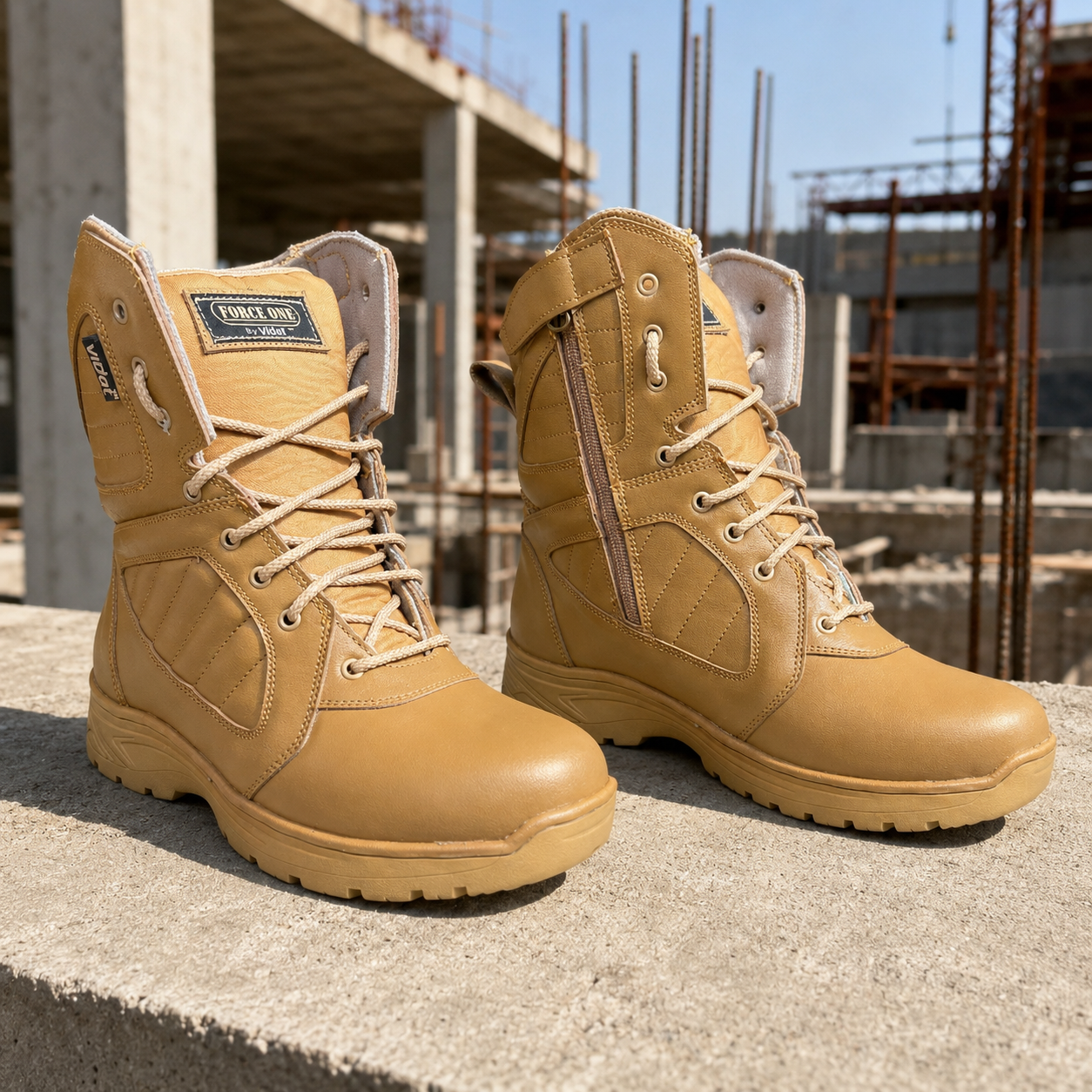 Vidat Leather Pro Series Full Genuine Leather Boots - Image 7